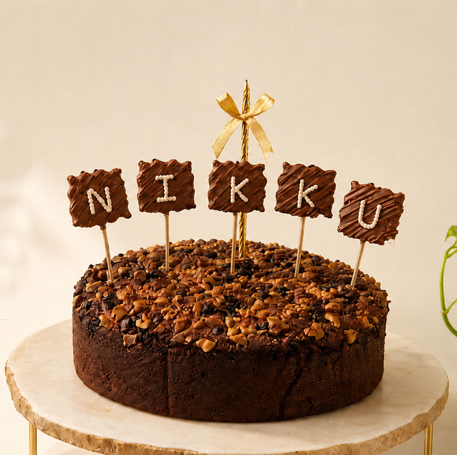 Healthy Cakes - Custom Name Cake